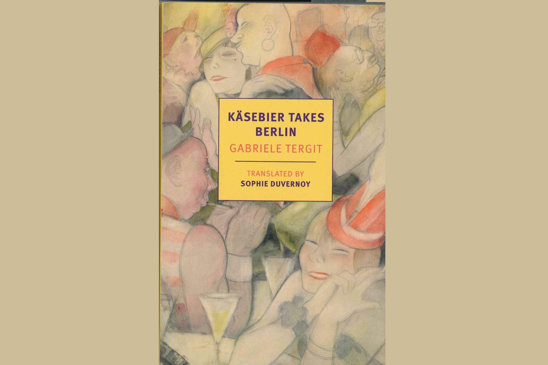 A cover of the book Kaesebier Takes Berlin, an edition more recently published by the New York Review of Books.