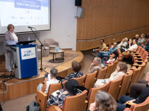 Shulamit Volkov at the Annual Conference for German Studies © Oded Antman