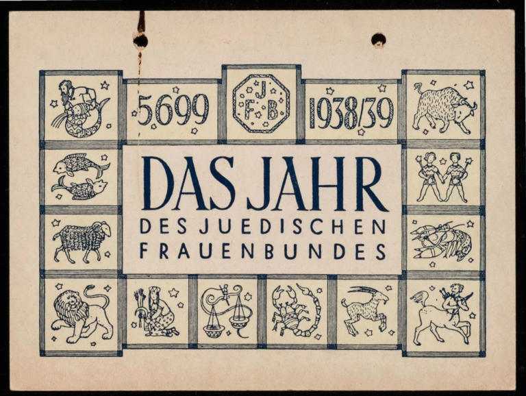 Titelseite des JFB Kalenders